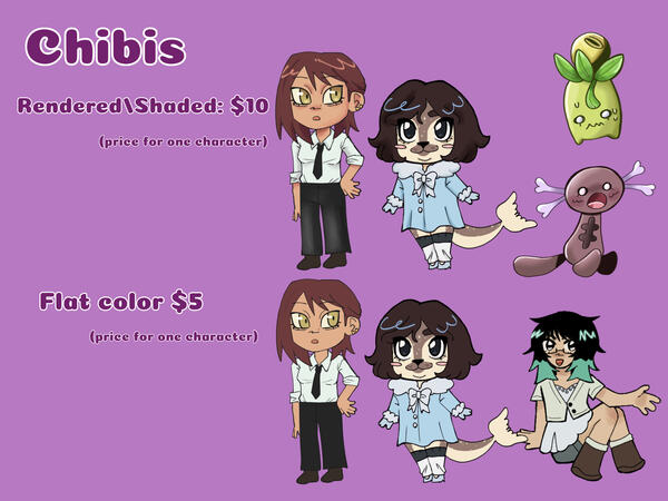 comm sheet chibi comm sheet chibi